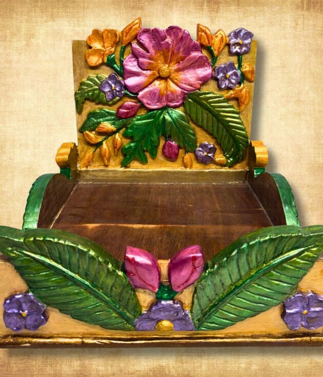 Floral Aura Singhasan