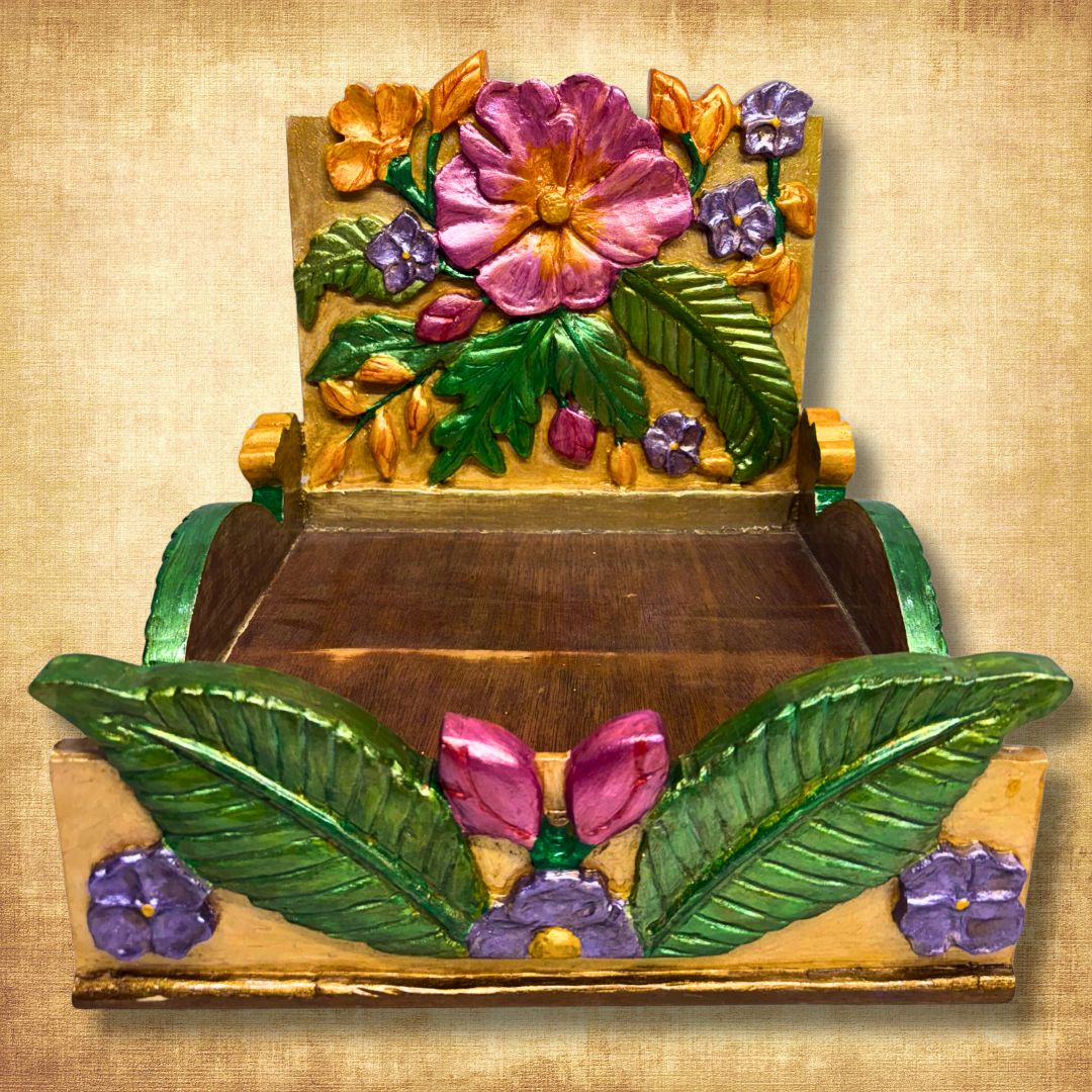 Floral Aura Singhasan