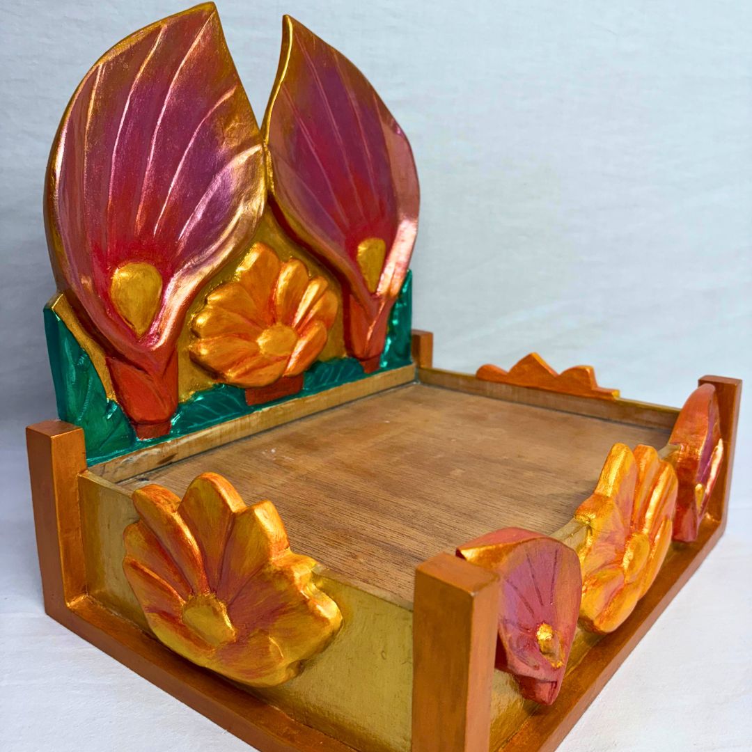 Floral Divine Singhasan (5)