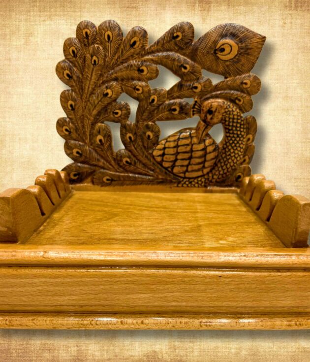 Peacock Artisan Singhasan