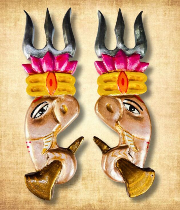Divine Ganesha Trident